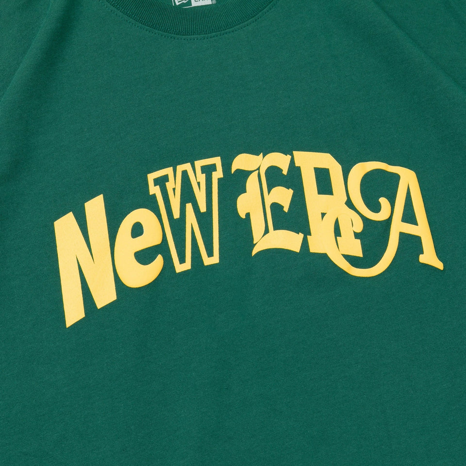 半袖 オーバーサイズド コットン Tシャツ Collage College ダークグリーン - 13516734-S | NEW ERA ニューエラ公式オンラインストア