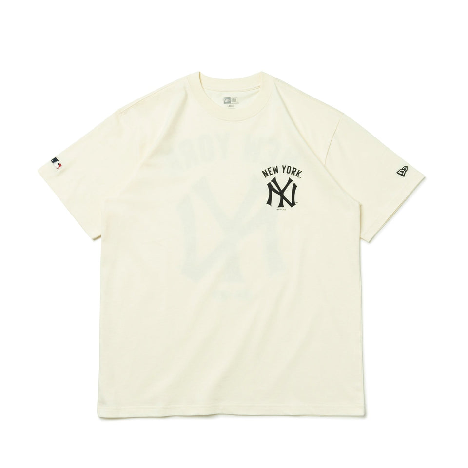 半袖 コットン Tシャツ Cooperstown Apparel クーパーズタウン ニューヨーク・ヤンキース オフホワイト レギュラーフィット - 13516794-S | NEW ERA ニューエラ公式オンラインストア