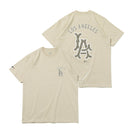 半袖 コットン Tシャツ Cooperstown Apparel クーパーズタウン ロサンゼルス・エンゼルス グレージュ レギュラーフィット - 13516795-S | NEW ERA ニューエラ公式オンラインストア