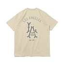 半袖 コットン Tシャツ Cooperstown Apparel クーパーズタウン ロサンゼルス・エンゼルス グレージュ レギュラーフィット - 13516795-S | NEW ERA ニューエラ公式オンラインストア