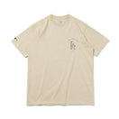 半袖 コットン Tシャツ Cooperstown Apparel クーパーズタウン ロサンゼルス・エンゼルス グレージュ レギュラーフィット - 13516795-S | NEW ERA ニューエラ公式オンラインストア