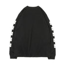 長袖 コットン Tシャツ Cube Logo ブラック × ホワイト レギュラーフィット - 13330969-S | NEW ERA ニューエラ公式オンラインストア