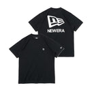 半袖 パフォーマンス Tシャツ Flag and Wordmark ブラック レギュラーフィット - 14121829-S | NEW ERA ニューエラ公式オンラインストア