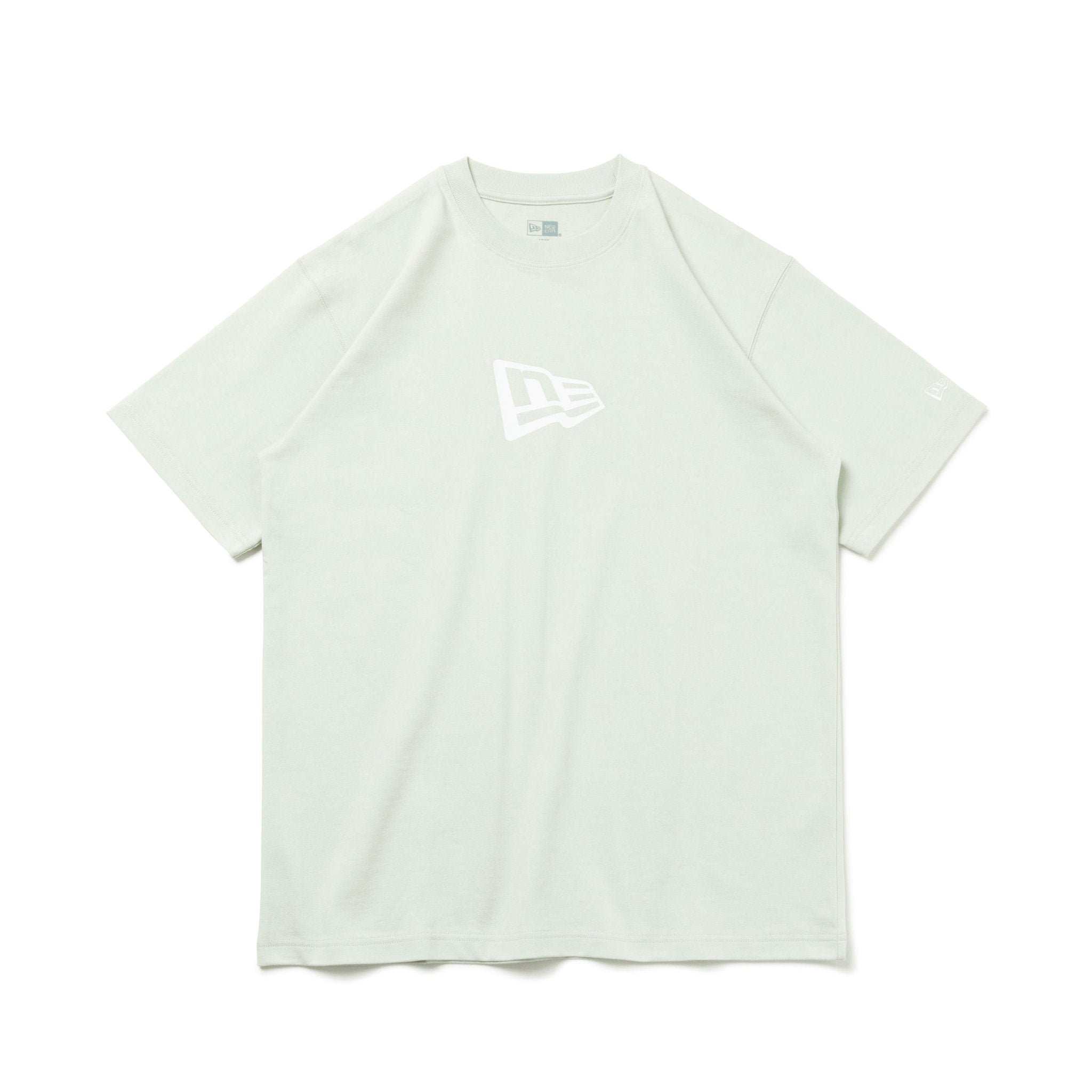半袖 コットン Tシャツ Flag Logo Mid フラッグロゴ ソフトグラス 