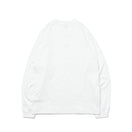 長袖 コットン Tシャツ Flag Logo Mini フラッグロゴミニ ホワイト レギュラーフィット - 13334223-S | NEW ERA ニューエラ公式オンラインストア