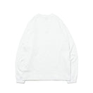 長袖 コットン Tシャツ Flag Logo Mini フラッグロゴミニ ホワイト レギュラーフィット - 13334223-S | NEW ERA ニューエラ公式オンラインストア
