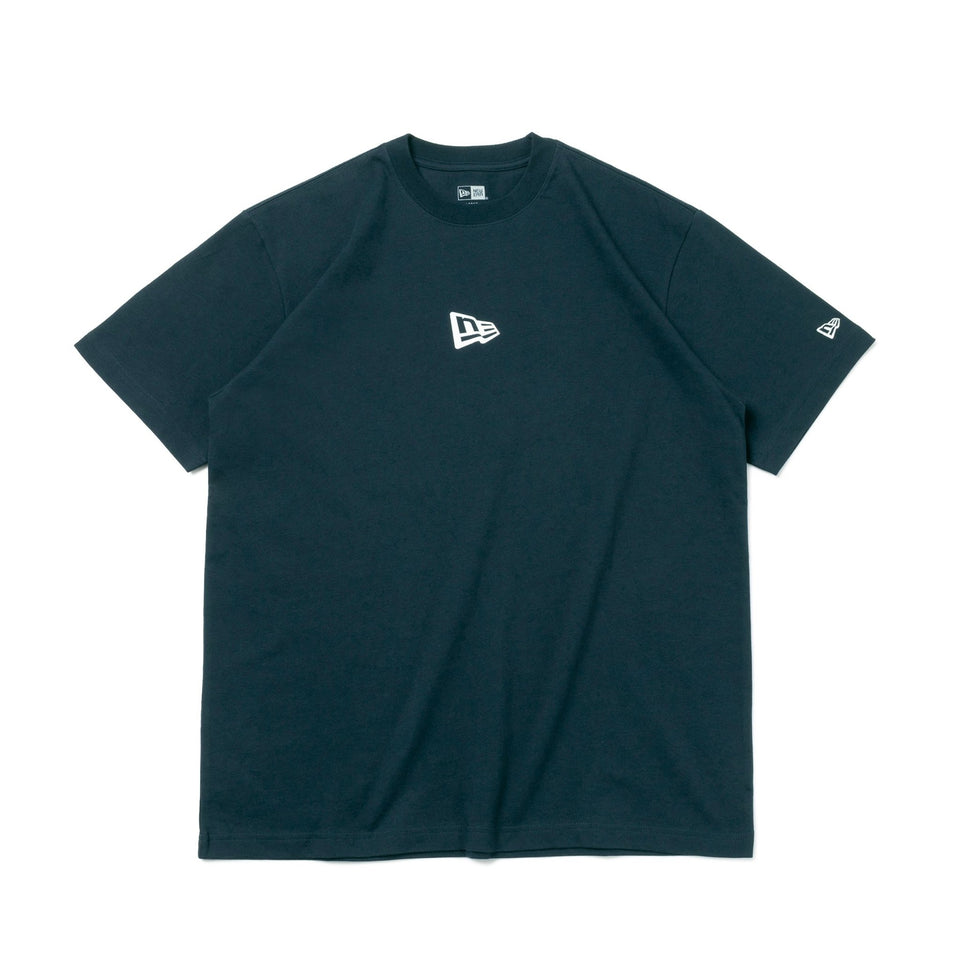 半袖 コットン Tシャツ Flag Logo Mini フラッグロゴ ネイビー レギュラーフィット - 13534571-S | NEW ERA ニューエラ公式オンラインストア