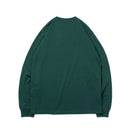長袖 コットン Tシャツ Flag Logo Mini ダークグリーン レギュラーフィット - 13755427-S | NEW ERA ニューエラ公式オンラインストア