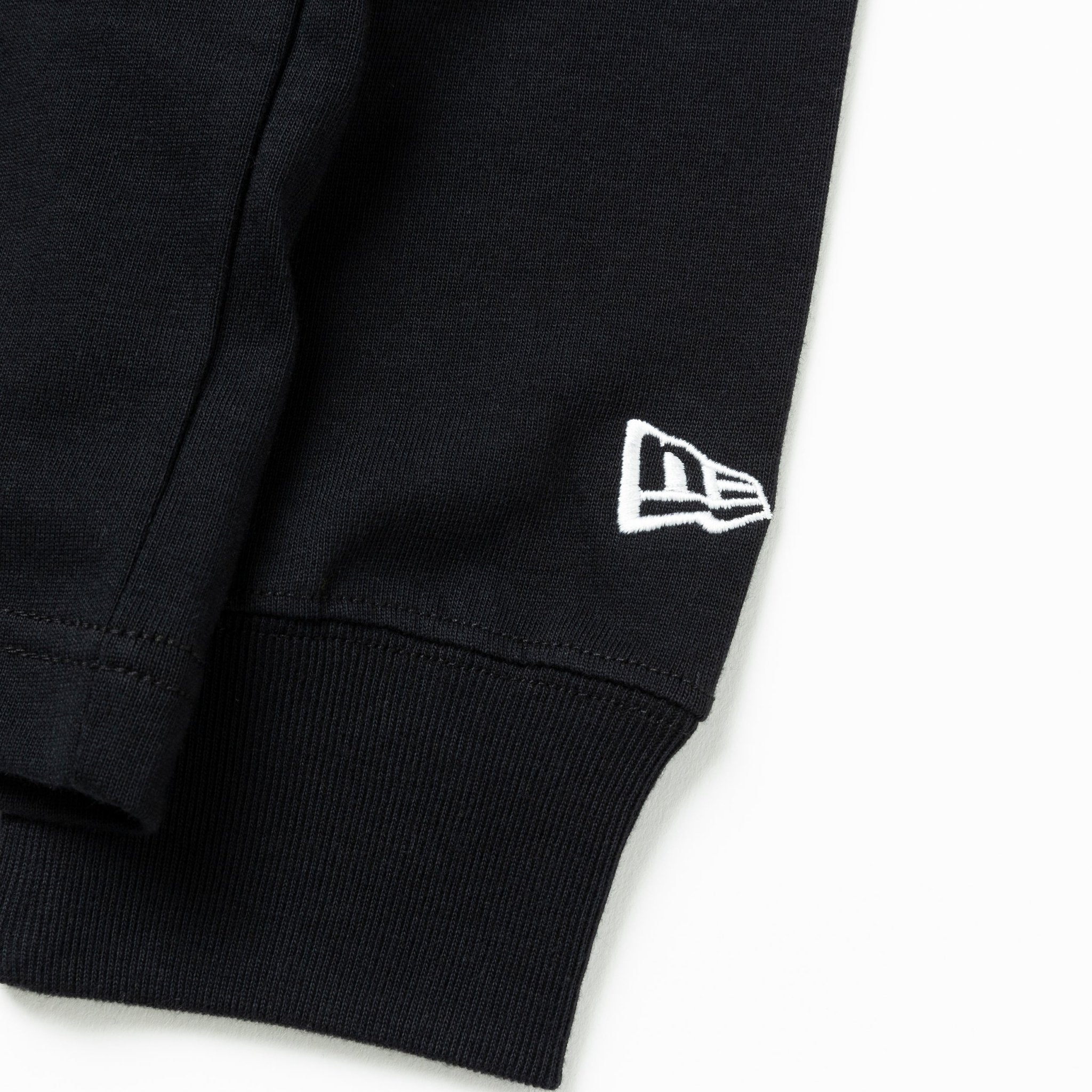 長袖 コットン Tシャツ Flag Logo Mini ブラック レギュラーフィット 3