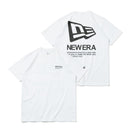 半袖 パフォーマンス Tシャツ Flag & Text ホワイト/ブラック レギュラーフィット - 13516702-S | NEW ERA ニューエラ公式オンラインストア