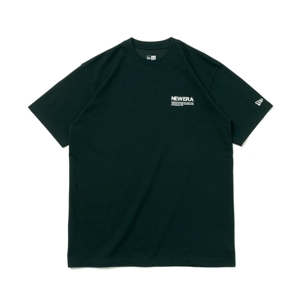 半袖 パフォーマンス Tシャツ Flag & Text ブラック/ホワイト レギュラーフィット - 13516705-S | NEW ERA ニューエラ公式オンラインストア