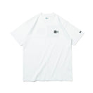 半袖 コットン Tシャツ Front & Back ボックスロゴ ホワイト レギュラーフィット - 13516803-S | NEW ERA ニューエラ公式オンラインストア