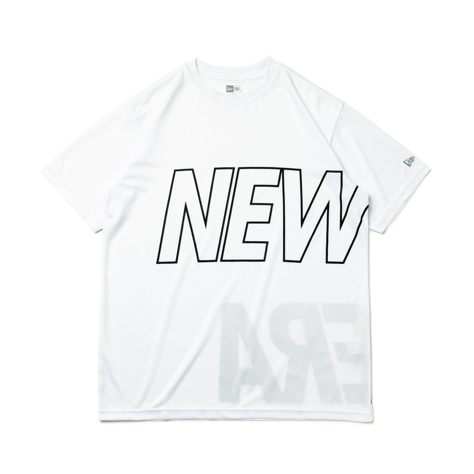 半袖 テック Tシャツ Front & Back Logo ホワイト【Performance Apparel】 - 13516835-S | NEW ERA ニューエラ公式オンラインストア