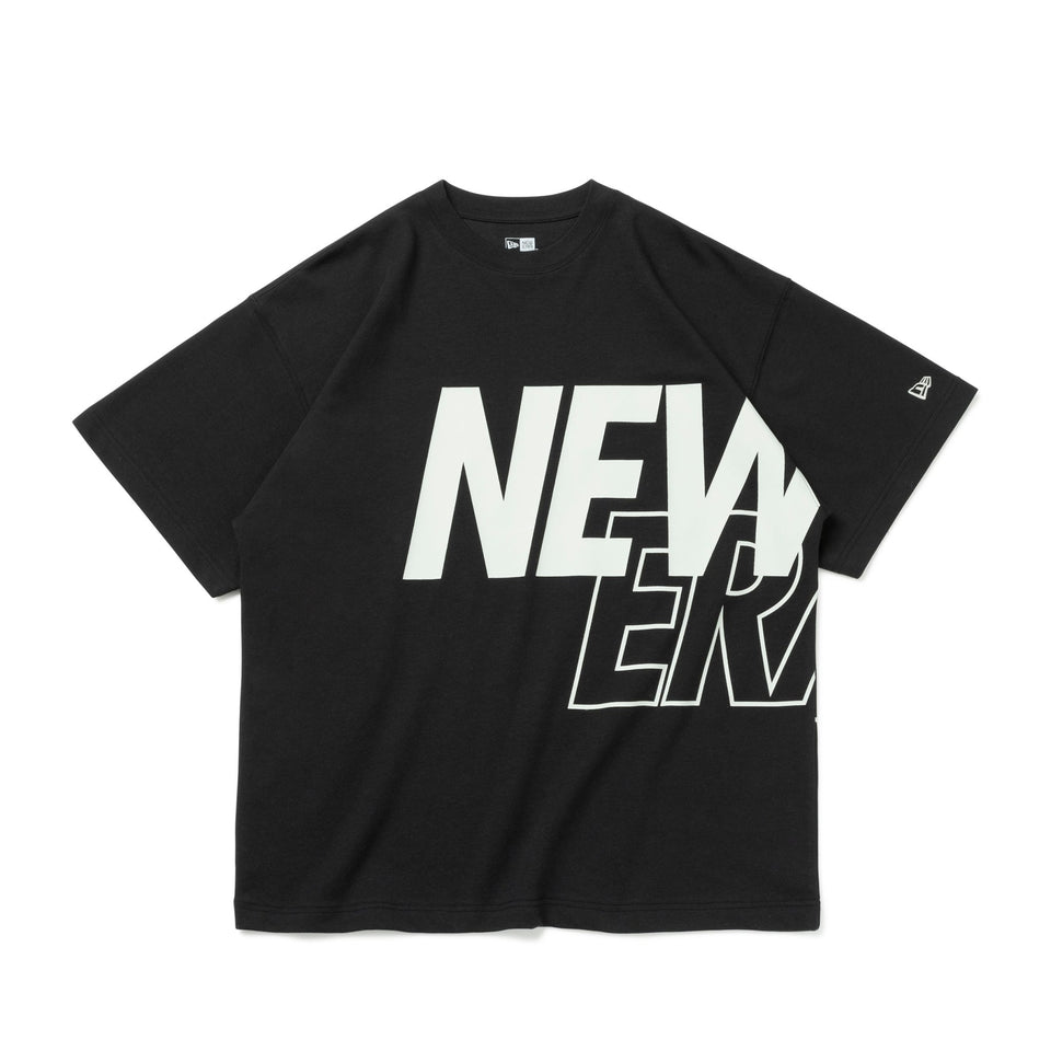 半袖 オーバーサイズド パフォーマンス Tシャツ Front & Back Logo ブラック【 Performance Apparel 】 - 13755362-S | NEW ERA ニューエラ公式オンラインストア
