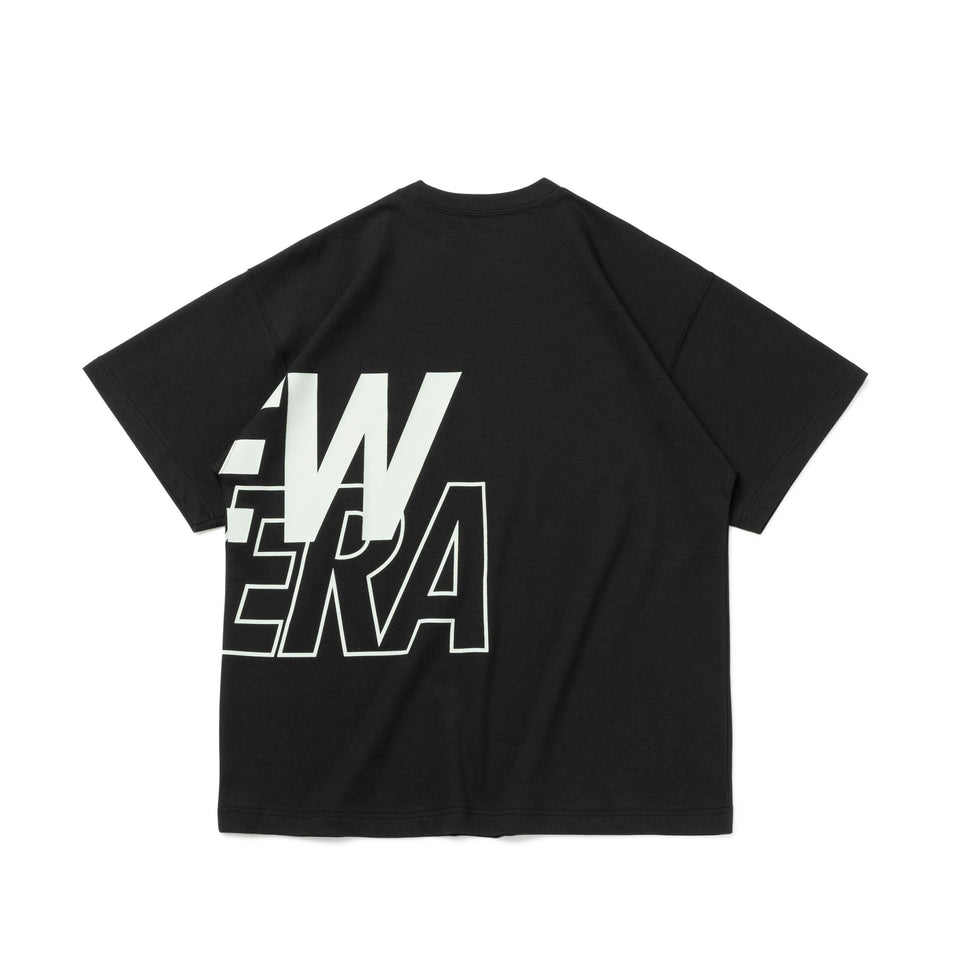 半袖 オーバーサイズド パフォーマンス Tシャツ Front & Back Logo ブラック【 Performance Apparel 】 - 13755362-S | NEW ERA ニューエラ公式オンラインストア