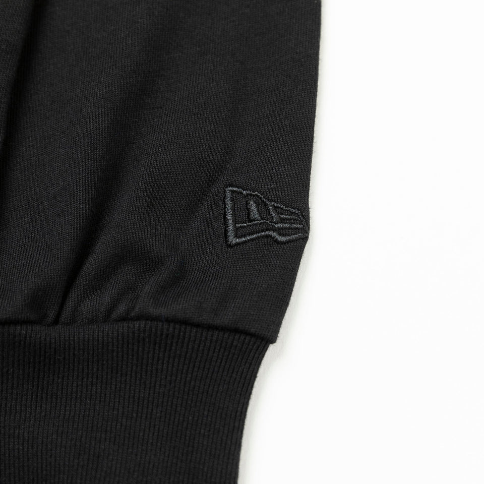 長袖 コットン Tシャツ Gradation ブラック × ホワイト レギュラーフィット - 13330965-S | NEW ERA ニューエラ公式オンラインストア