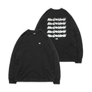 長袖 コットン Tシャツ Gradation ブラック × ホワイト レギュラーフィット - 13330965-S | NEW ERA ニューエラ公式オンラインストア
