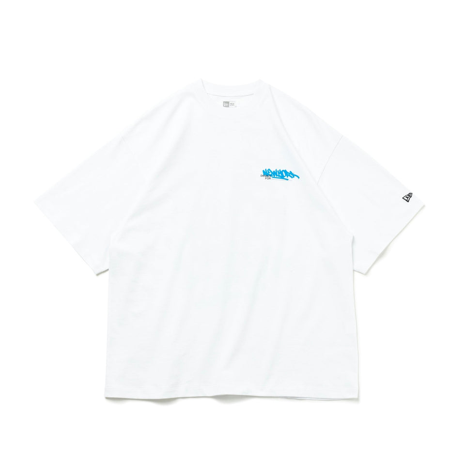 半袖 オーバーサイズド コットン Tシャツ Graffiti ホワイト - 14121861-S | NEW ERA ニューエラ公式オンラインストア