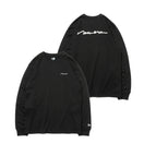 長袖 ウォーム Tシャツ Handwritten ブラック レギュラーフィット - 13330931-S | NEW ERA ニューエラ公式オンラインストア
