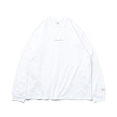 長袖 オーバーサイズド コットン Tシャツ Handwritten Logo ホワイト - 13755392-S | NEW ERA ニューエラ公式オンラインストア
