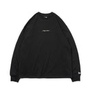 長袖 オーバーサイズド コットン Tシャツ Handwritten Logo ブラック - 13755394-S | NEW ERA ニューエラ公式オンラインストア