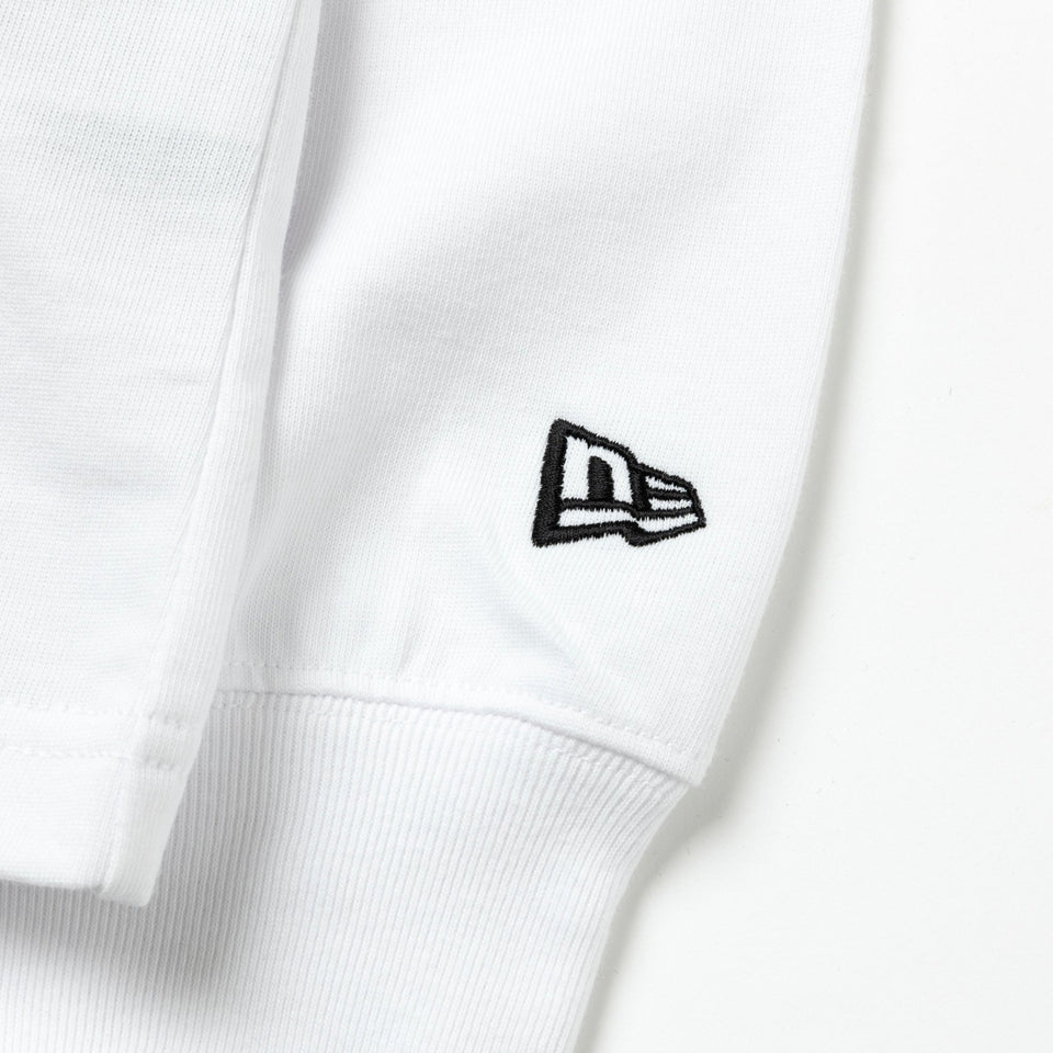 長袖 オーバーサイズド コットン Tシャツ JEAN MICHEL BASQUIAT ジャン=ミシェル・バスキア ホワイト - 13772315-S | NEW ERA ニューエラ公式オンラインストア