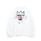 長袖 オーバーサイズド コットン Tシャツ JEAN MICHEL BASQUIAT ジャン=ミシェル・バスキア ホワイト - 13772315-S | NEW ERA ニューエラ公式オンラインストア