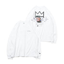 長袖 オーバーサイズド コットン Tシャツ JEAN MICHEL BASQUIAT ジャン=ミシェル・バスキア ホワイト - 13772315-S | NEW ERA ニューエラ公式オンラインストア