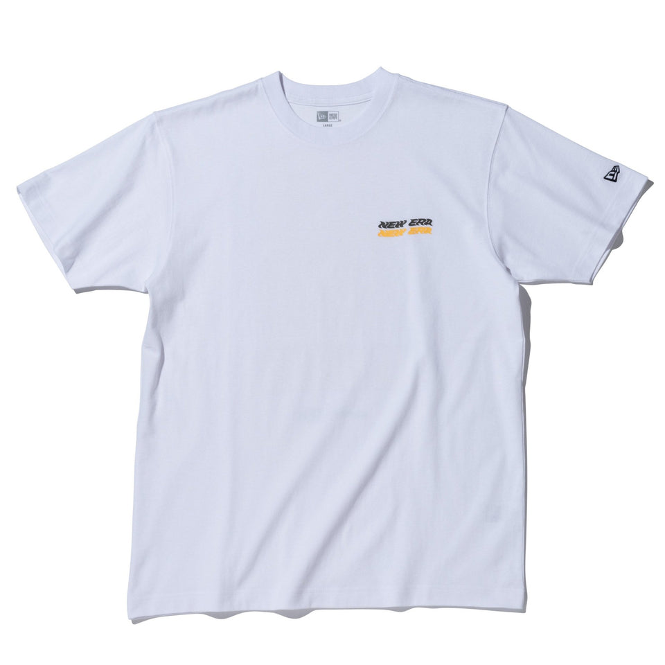 半袖 コットン Tシャツ KENTARO YOSHIDA ポスター アートワーク ホワイト レギュラーフィット - 12887607-S | NEW ERA ニューエラ公式オンラインストア