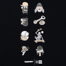 半袖 コットン Tシャツ KENTARO YOSHIDA アイコン ブラック レギュラーフィット - 12887610-S | NEW ERA ニューエラ公式オンラインストア