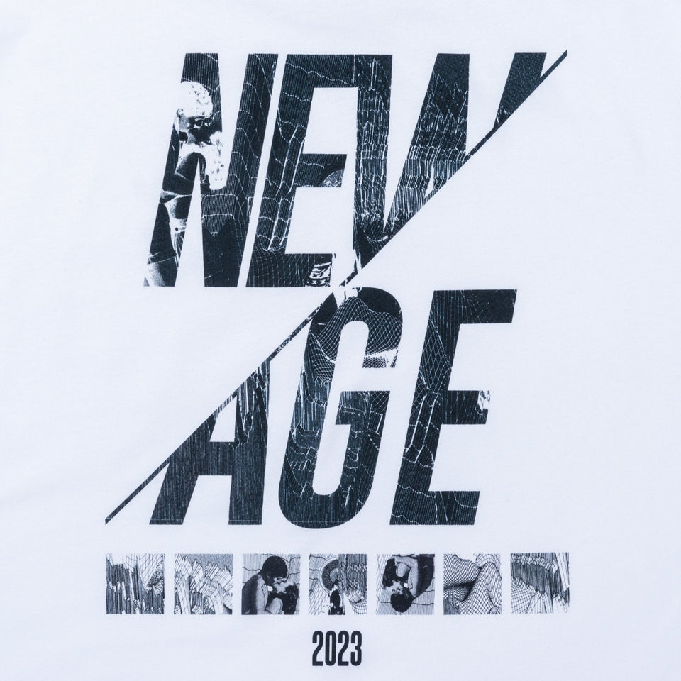 半袖 コットン オーバーサイズド Tシャツ Kosuke Kawamura 河村 康輔 NEW AGE ホワイト - 13739433-S | NEW ERA ニューエラ公式オンラインストア