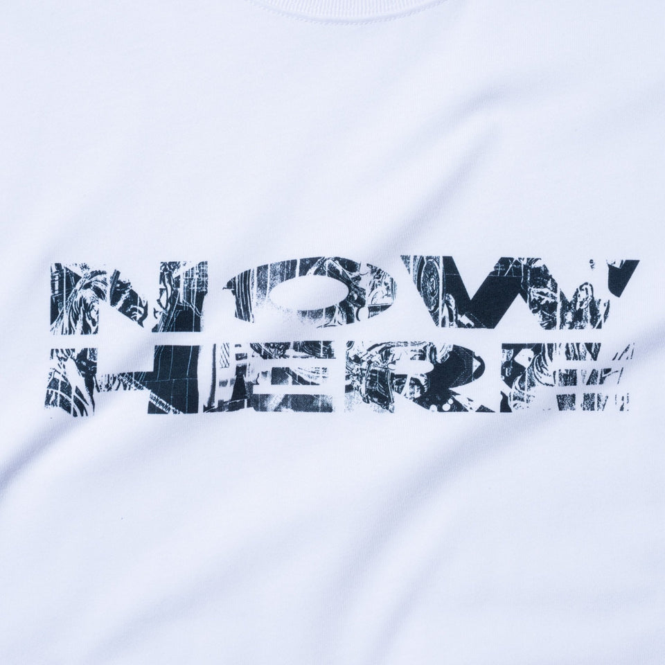 半袖 コットン オーバーサイズド Tシャツ Kosuke Kawamura 河村 康輔 NOW HERE ホワイト - 13739432-S | NEW ERA ニューエラ公式オンラインストア