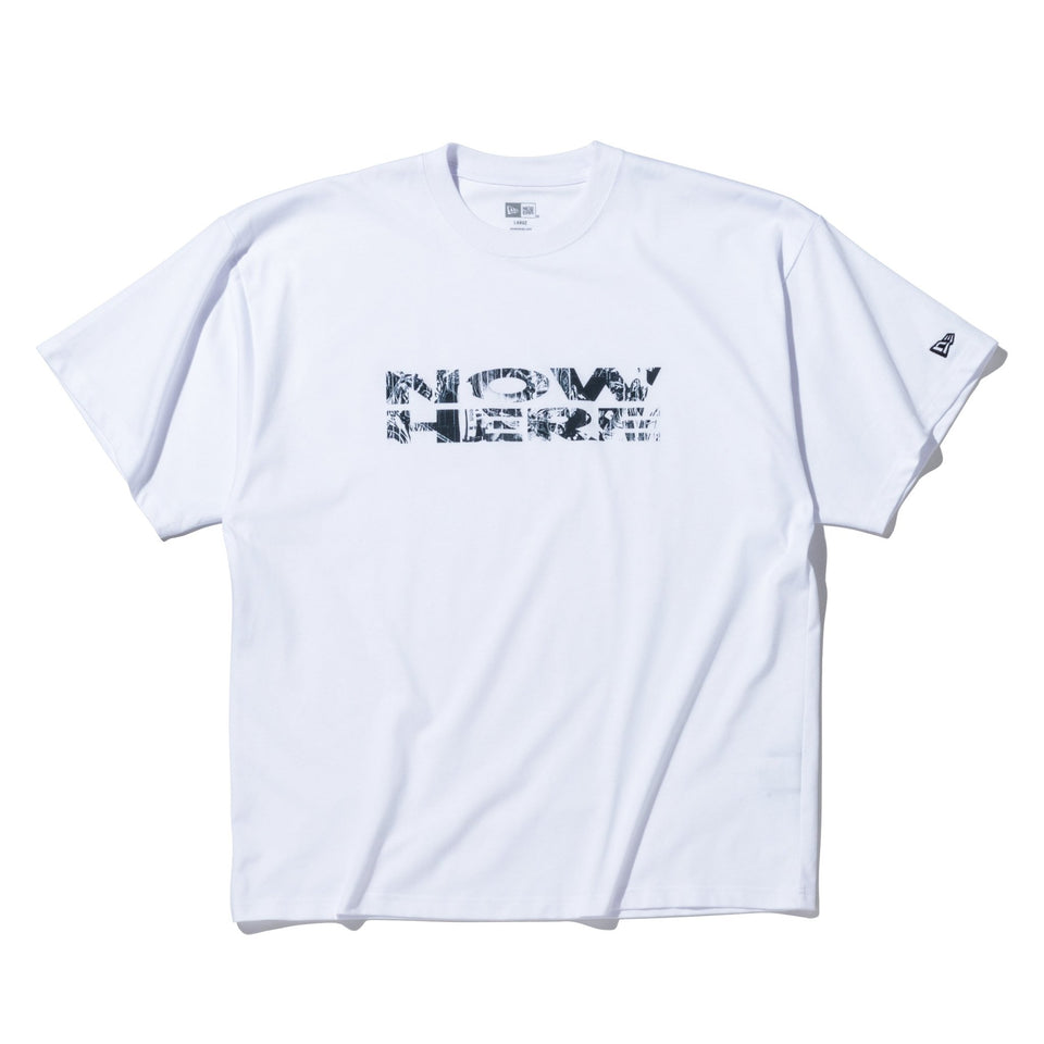 半袖 コットン オーバーサイズド Tシャツ Kosuke Kawamura 河村 康輔 NOW HERE ホワイト - 13739432-S | NEW ERA ニューエラ公式オンラインストア