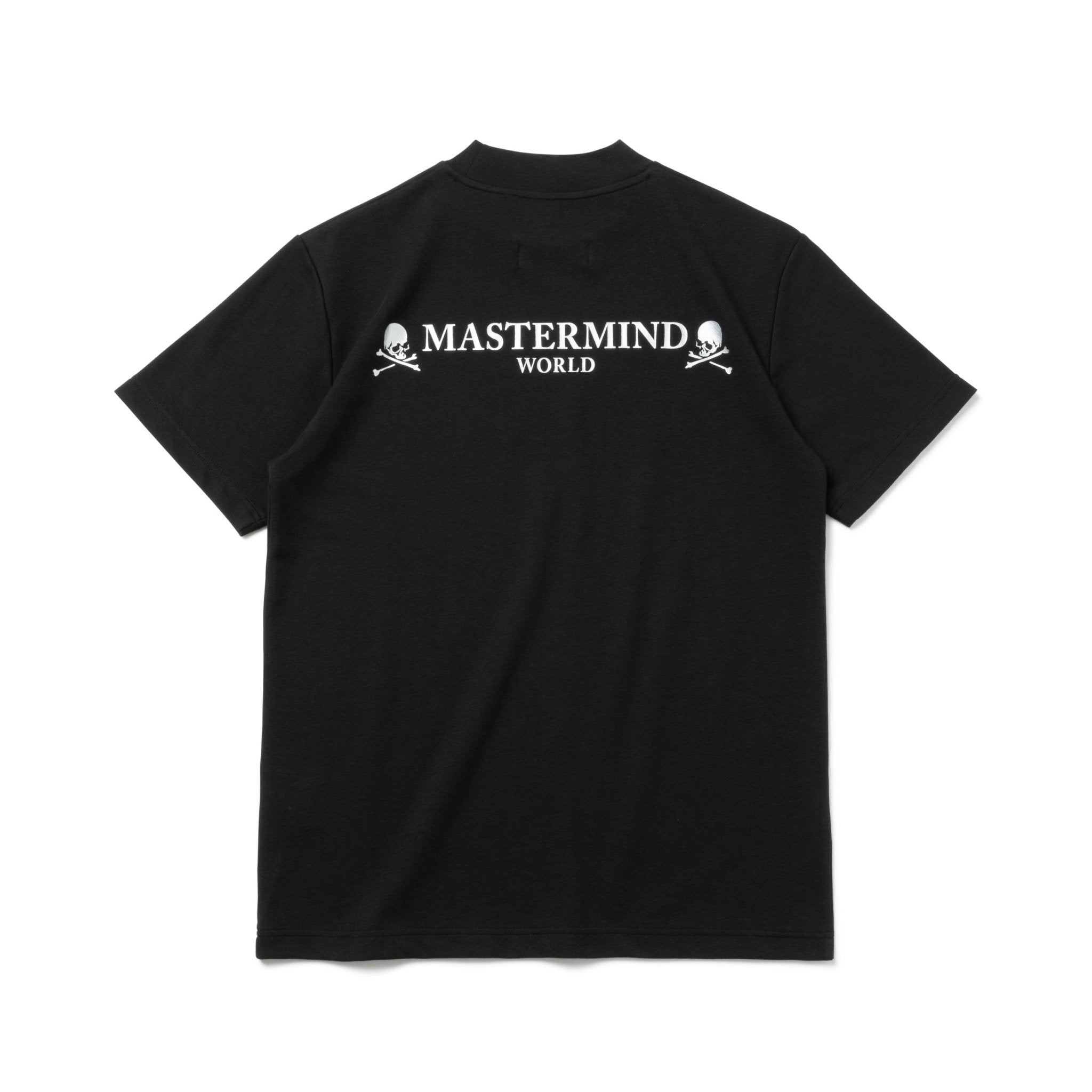 半袖 ミッドネック パフォーマンス Tシャツ MASTERMIND WORLD ブラック | ゴルフ 6