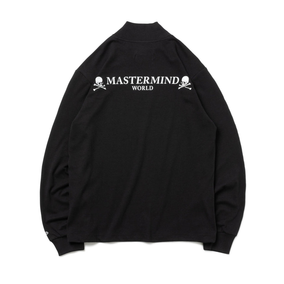 【ゴルフ】 長袖 ミッドネック パフォーマンス Tシャツ MASTERMIND WORLD ブラック - 14200771-S | NEW ERA ニューエラ公式オンラインストア