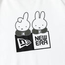 長袖 コットン Tシャツ miffy ミッフィー ボックスロゴ ホワイト レギュラーフィット - 13330980-S | NEW ERA ニューエラ公式オンラインストア