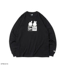 長袖 コットン Tシャツ miffy ミッフィー ボックスロゴ ブラック レギュラーフィット - 13330981-S | NEW ERA ニューエラ公式オンラインストア