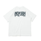 半袖 ヘビーウェイト コットン Tシャツ Mirror Logo ホワイト × ネイビー - 13516811-S | NEW ERA ニューエラ公式オンラインストア