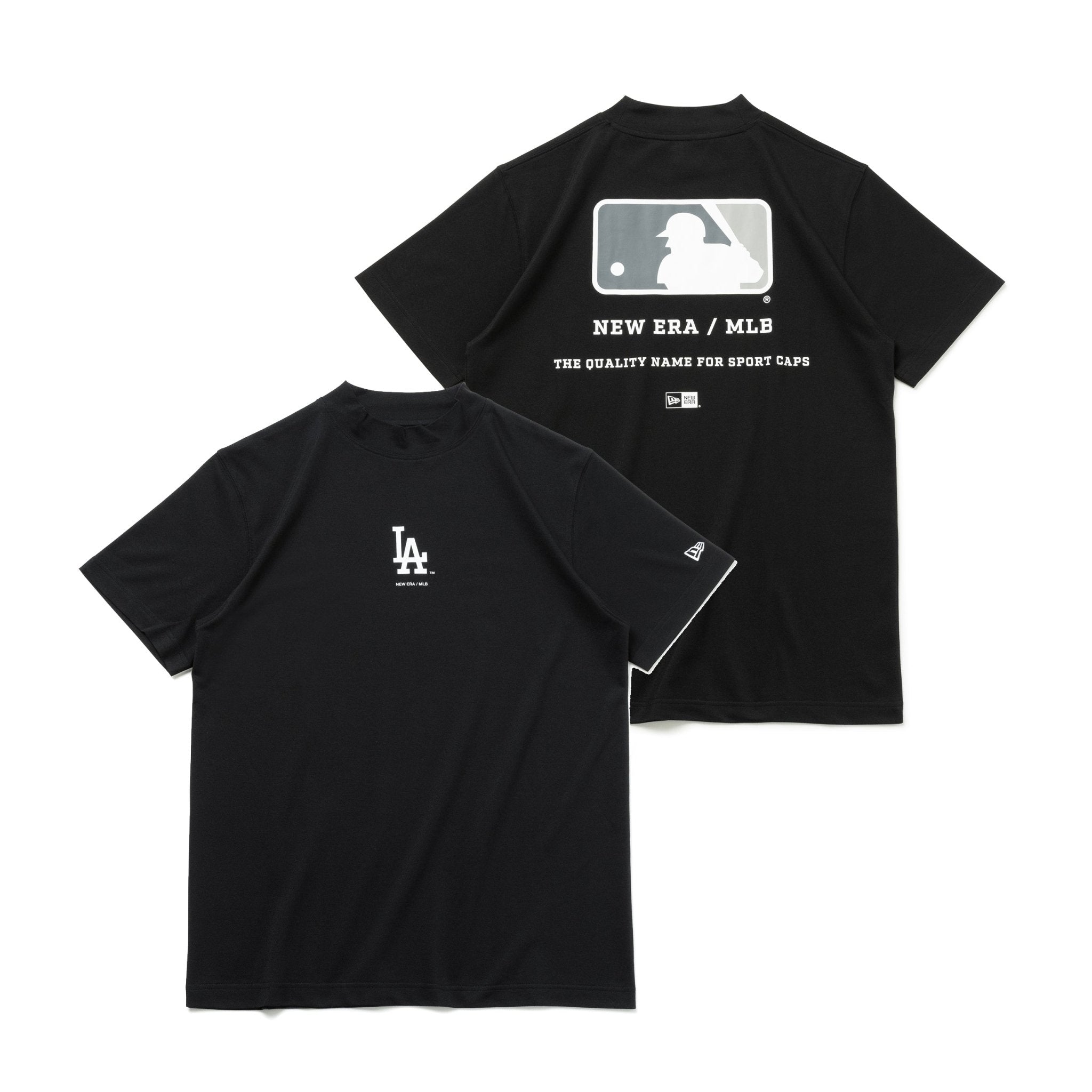 ゴルフ】半袖 ミッドネック Tシャツ MLB ロサンゼルス・ドジャース