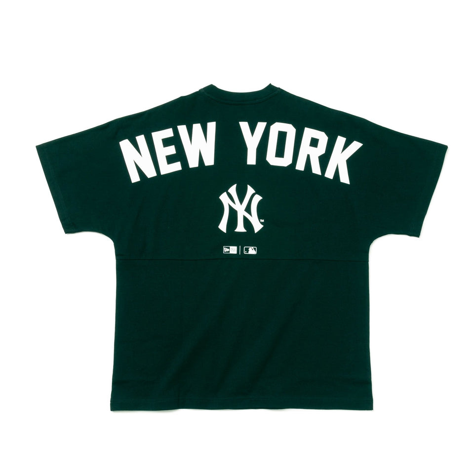 半袖 オーバーサイズド ドロップショルダー コットン Tシャツ MLB Apparel ニューヨーク・ヤンキース ブラック - 13516730-S | NEW ERA ニューエラ公式オンラインストア