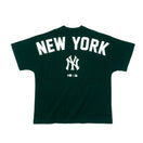 半袖 オーバーサイズド ドロップショルダー コットン Tシャツ MLB Apparel ニューヨーク・ヤンキース ブラック - 13516730-S | NEW ERA ニューエラ公式オンラインストア