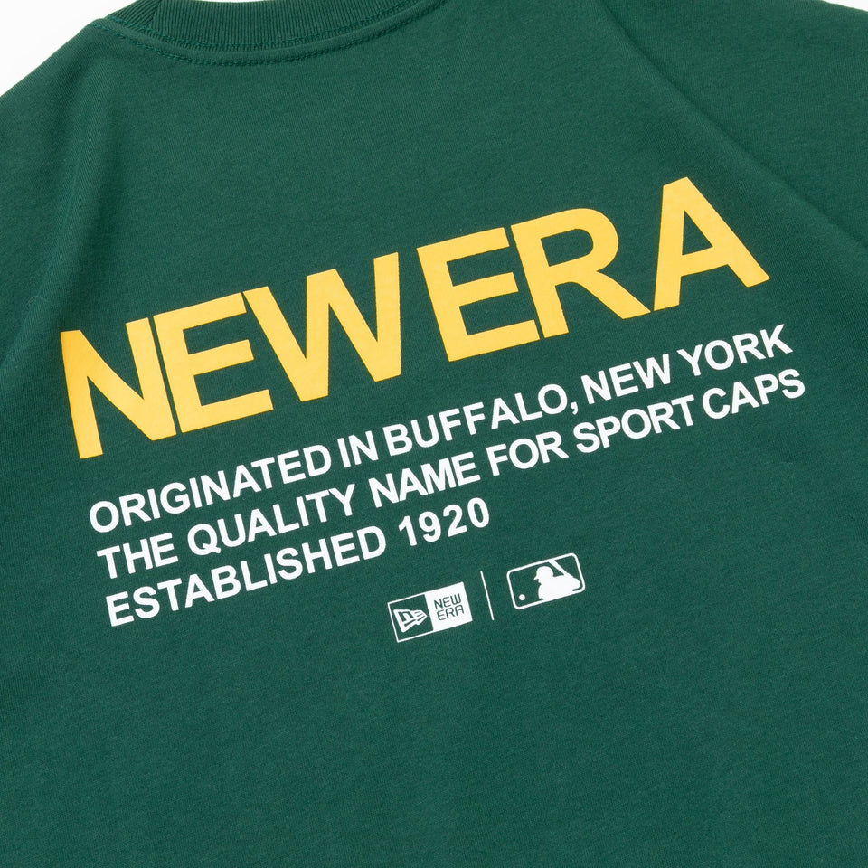 半袖 コットン Tシャツ MLB Apparel オークランド・アスレチックス 