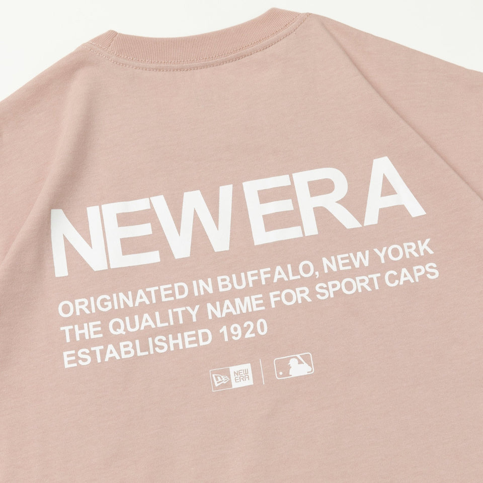 半袖 コットン Tシャツ MLB Apparel ニューヨーク・ヤンキース ラスティーピンク レギュラーフィット - 13516768-S | NEW ERA ニューエラ公式オンラインストア