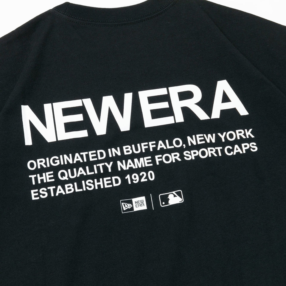 半袖 コットン Tシャツ MLB Apparel ロサンゼルス・ドジャース ブラック レギュラーフィット - 13516774-S | NEW ERA ニューエラ公式オンラインストア