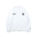 長袖 コットン Tシャツ MLB Apparel ニューヨーク・ヤンキース ホワイト レギュラーフィット - 13755419-S | NEW ERA ニューエラ公式オンラインストア