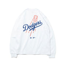 長袖 コットン Tシャツ MLB Apparel ロサンゼルス・ドジャース ホワイト レギュラーフィット - 13755422-S | NEW ERA ニューエラ公式オンラインストア