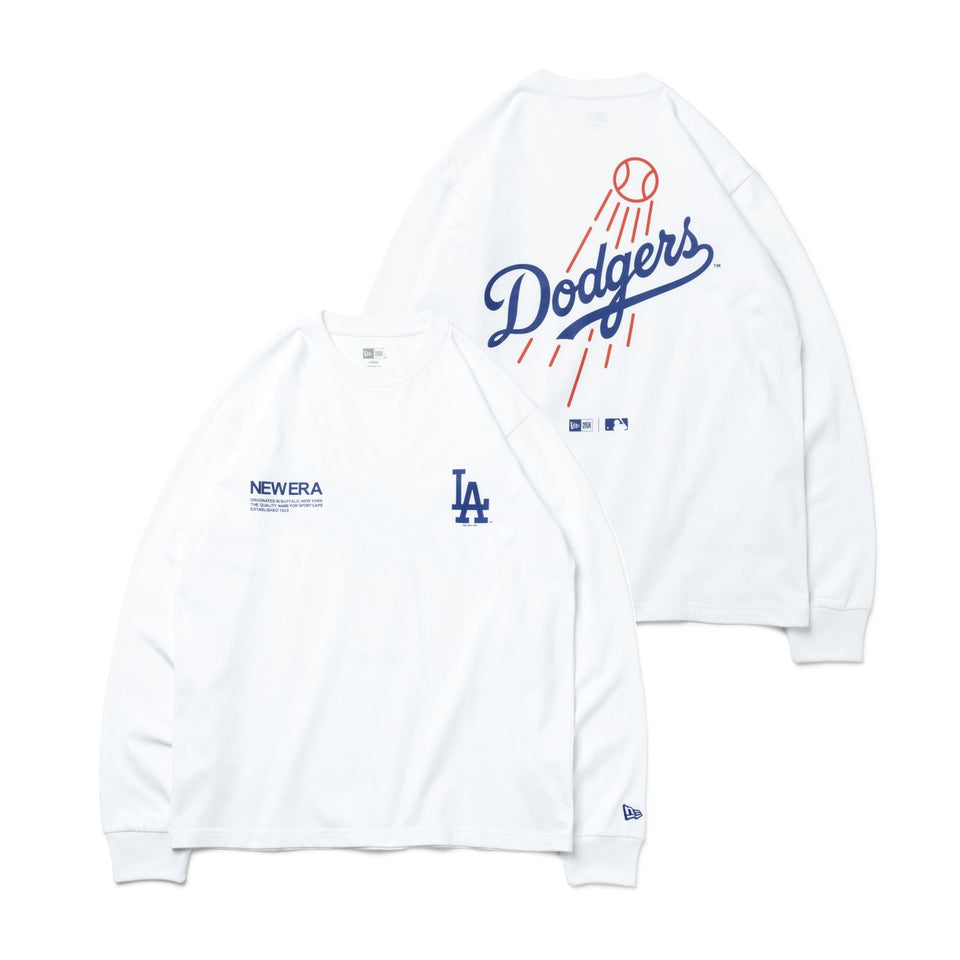 長袖 コットン Tシャツ MLB Apparel ロサンゼルス・ドジャース
