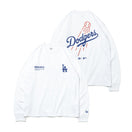 長袖 コットン Tシャツ MLB Apparel ロサンゼルス・ドジャース ホワイト レギュラーフィット - 13755422-S | NEW ERA ニューエラ公式オンラインストア