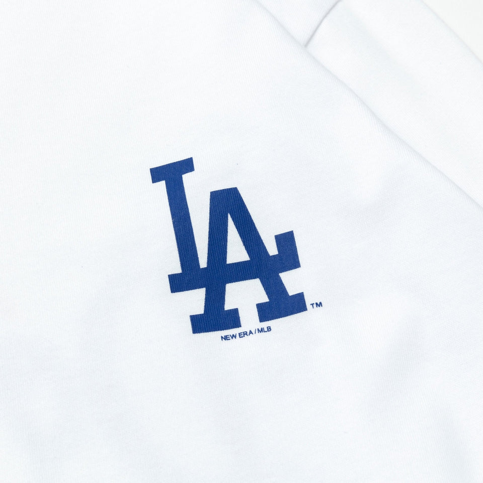 長袖 コットン Tシャツ MLB Apparel ロサンゼルス・ドジャース ホワイト レギュラーフィット - 13755422-S | NEW ERA ニューエラ公式オンラインストア