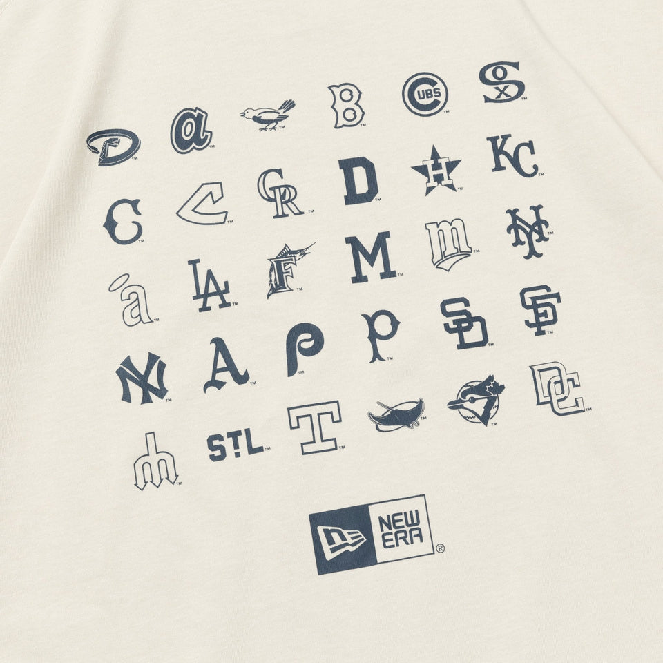 半袖 オーバーサイズド コットン Tシャツ MLB Apparel クーパーズタウン ストーン - 14121864-S | NEW ERA ニューエラ公式オンラインストア
